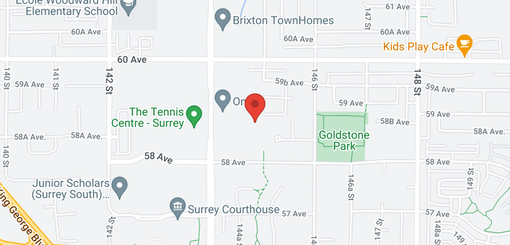 map of 14499 59 AVENUE